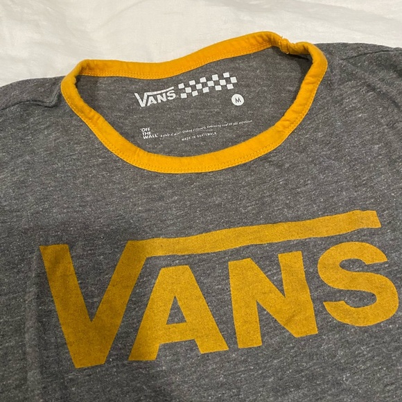 Vans tshirt gray/yellow mustard - Picture 3 of 4